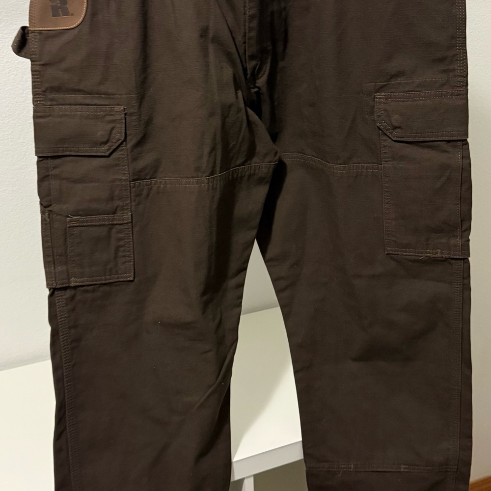 Wrangler Riggs Workwear Men's Brown Cargo Pants 40 x 34